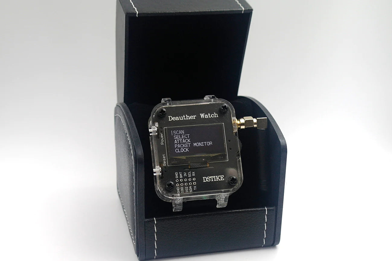 WiFi Test Tool DSTIKE Deauther Watch SE ESP8266 ESP-12F Programmable  Development