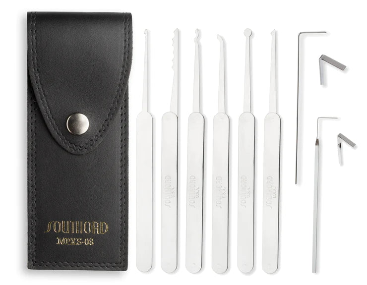 8 piece lock picking set